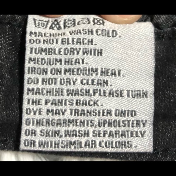 Tengfu Size 12 Jeans Flare Bottoms - Black - Picture 6 of 6